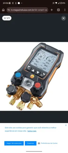 Manifold testo 557s completo