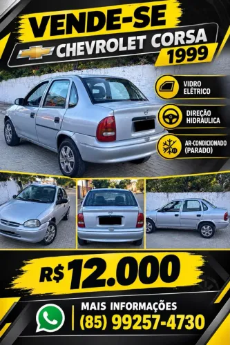 Chevrolet Corsa Super 1.0 MPFI / 2P E 4P 1999