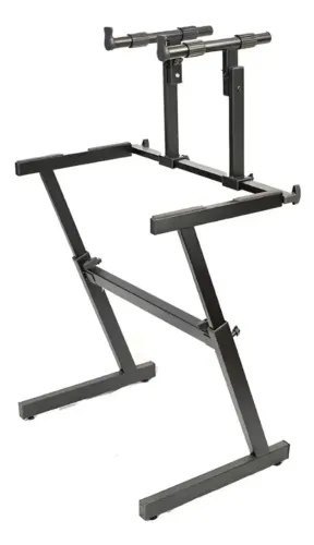 Suporte Saty Sz-50 Duplo Em Z Para Teclado
