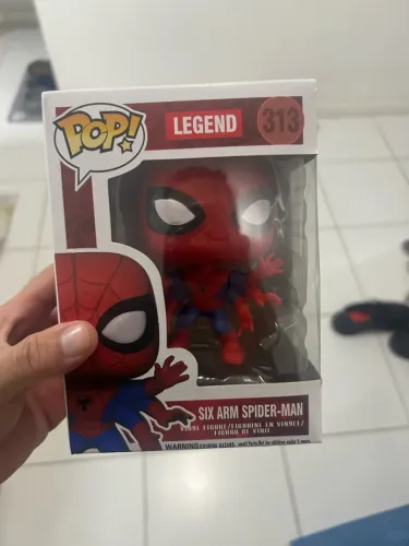 Funko Pop Marvel Six Arm Homem Aranha N 313
