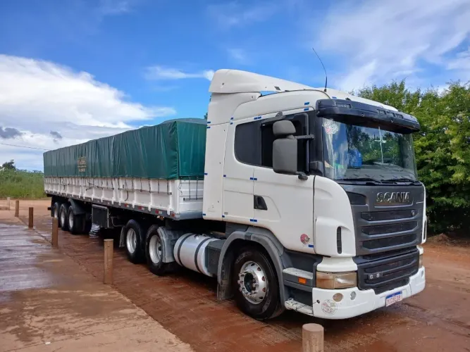 Scania G380 carreta graneleira librelato