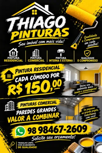 Thiago pinturas seu lar mas bonito 