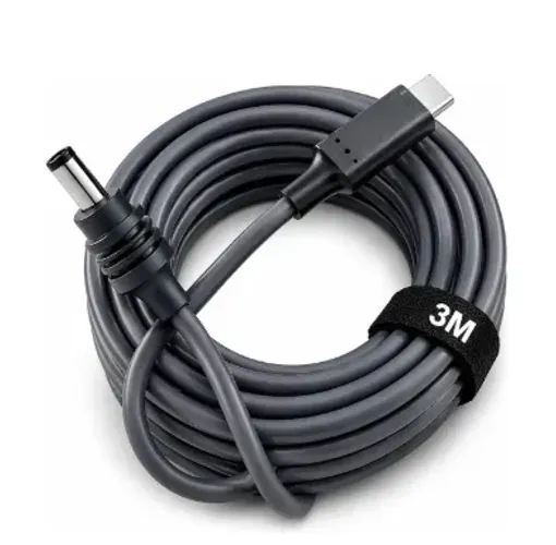 Cabo Para Starlink Mini Usb C Dc Usbc Pd Powerbank 3 Metros