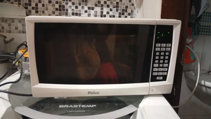 Micro-ondas philco com defeito no painel