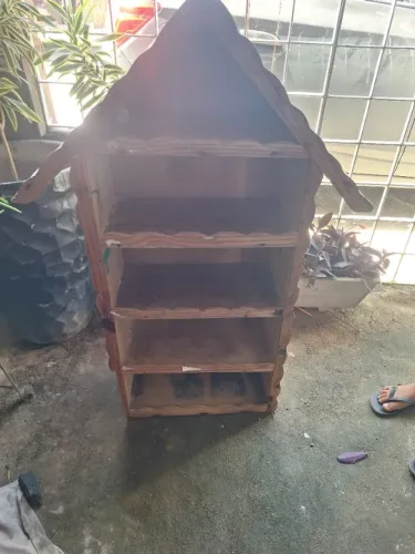 Casinha infantil de madeira