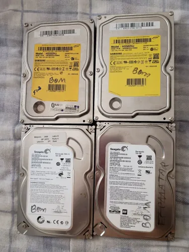 Hds Barracuda de 320 e 500 GG
