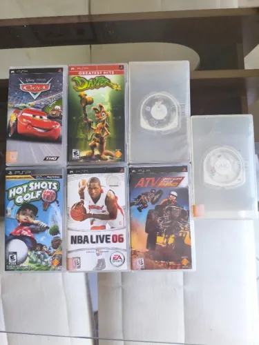 Lote de jogos de PSP - 7 titulos