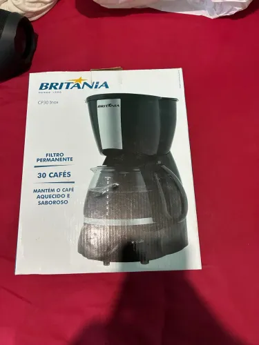 Cafeteira Elétrica Britânia CP30 Inox - Semi-nova