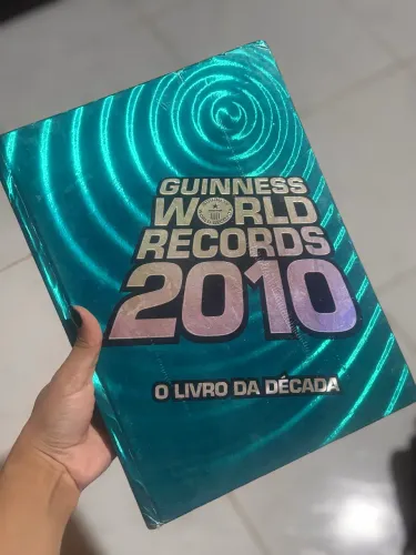 Livro Guinness World Records 2010 - O Livro da Década - Original