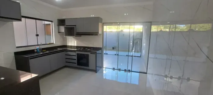 Casa nova para aluguel e venda 3 dormitorios(3 suites) condominio fechado
