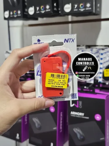 Controle para portão eletrônico Rossi NTx