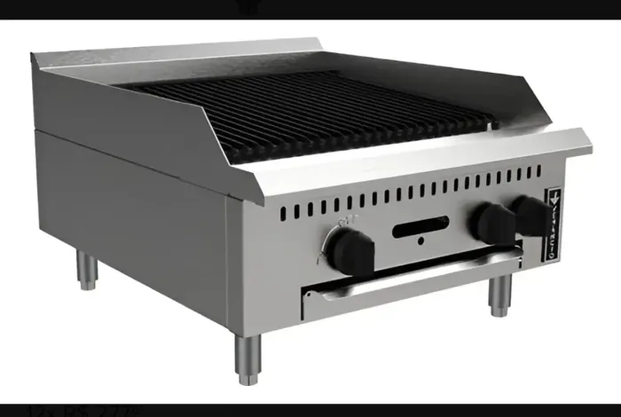 Chapa Grill Gás Venâncio PCG060 Prime Aço inox 2 queimadores 60cm