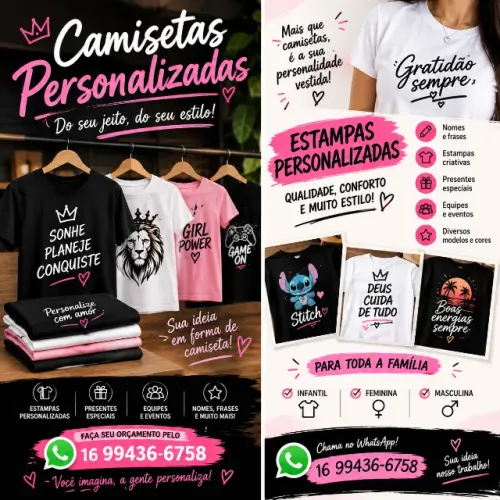 Camisetas personalizadas