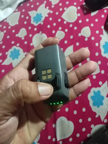 Bateria do drone dji espark funcionando