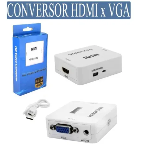 Conversor De Hdmi Para Vga