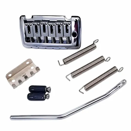 Ponte Guitarra Stratocaster Cromada TM2 Spirit 2 Pivôs 10,5 mm - Nova
