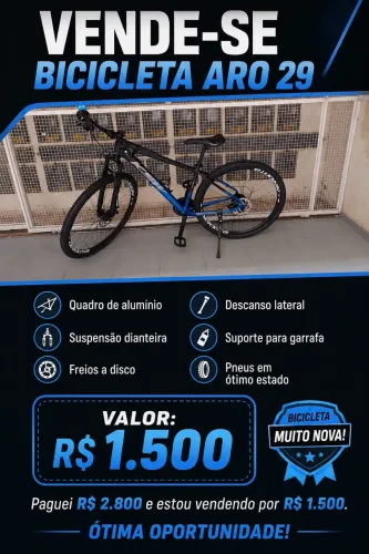 Bicicleta De Mountain Baike