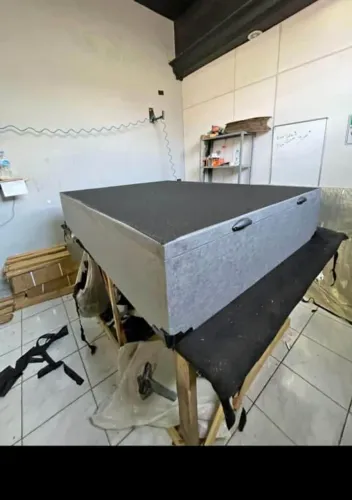 BOX BAÚ CASAL PADRÃO 138x188 diretamente da fábrica 