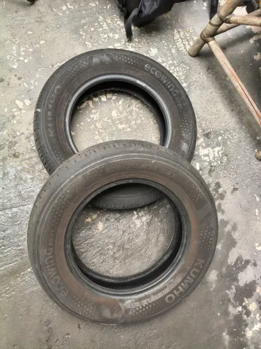 Pneu aro 14 175/70 marca kumho 2 un meia vida