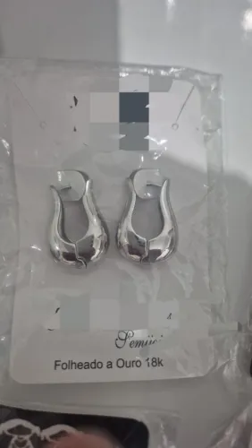 Brincos semi   Joias folhado a ouro 18k    Mais de 100 modelos e pingentes e 