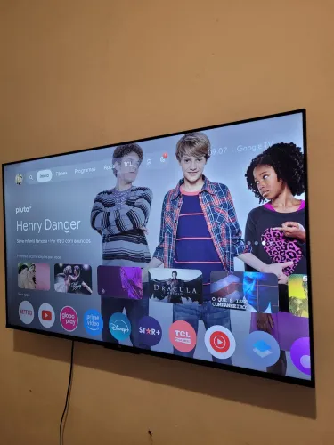 Smartv TCL 50" com nota fiscal