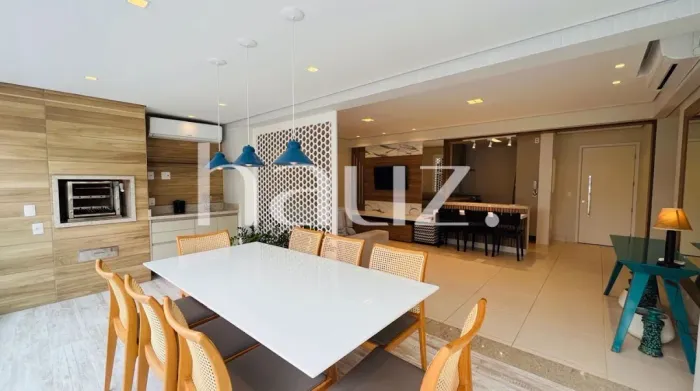 APARTAMENTO DUPLEX PARA LOCAÇÃO ANUAL, 4 DORMITÓRIOS, 172M2 NA RIVIERA DE SÃO LOURENÇO BE