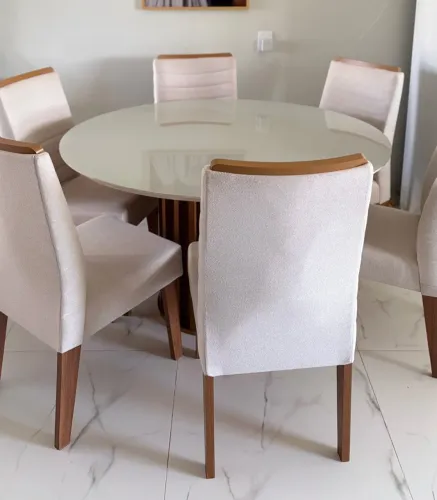 Mesa com 6 cadeiras - em 10x sem juros