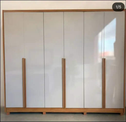 Guarda Roupa Casal 6 Portas Tcil Realeza 2.70 - Novo e embalado!!