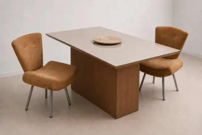Mesa de Jantar 2 Lugares com Poltronas - Usadas - Ótima Oportunidade.