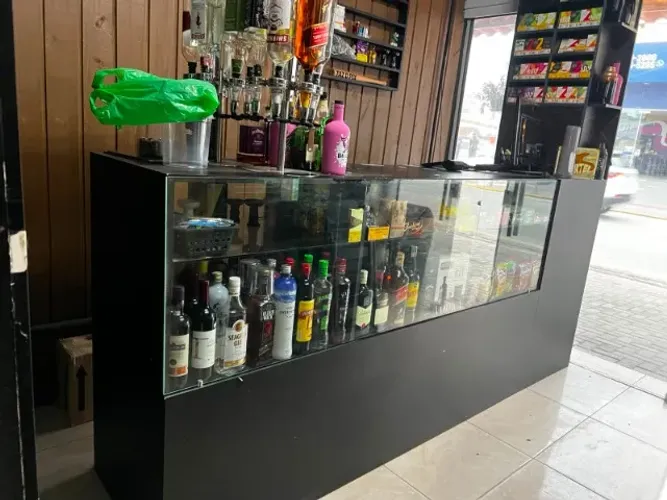 Balcão expositor