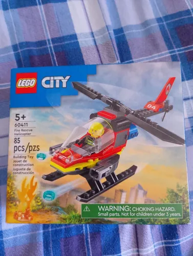 LEGO City Helicóptero dos Bombeiros