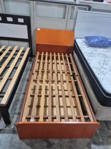 CAMA MADEIRA SOLTEIRO BAU AUXILIAR 