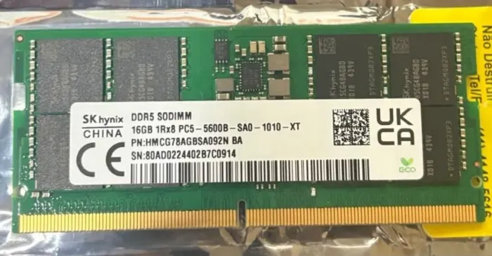 Memoria DDR5 16GB