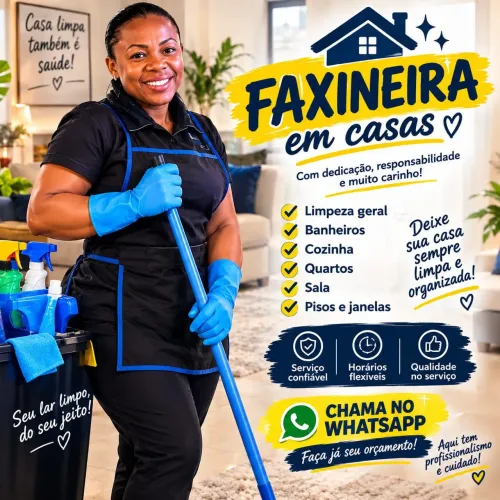 Faxineira e passadeira