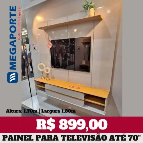 Painel Suspenso para Televisão até 70" (NOVO) Entrega Grátis! 
