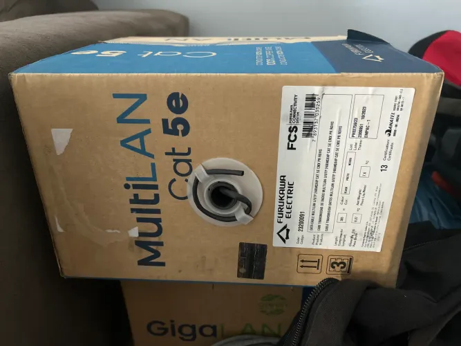 Cabo rede Cat5E Multilan Furukawa CMX
