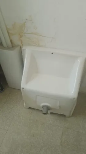 Tanque cerâmica branco 40 lts