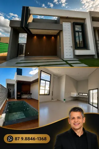 BUONA VITA | CASA TÉRREA COM PISCINA EM UM DOS CONDOMÍNIOS MAIS DESEJADOS DE PETROLINA