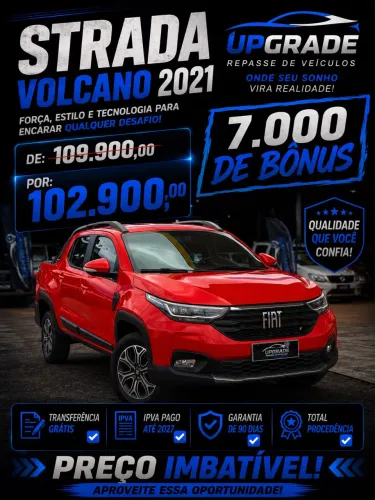 Fiat Strada Volcano 1.3 Flex 8V CD 2021