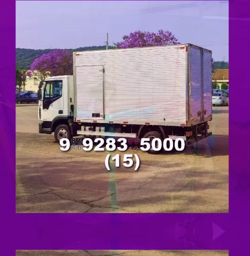 Frete urgente! Mudanças rápidas e seguras. Não perca tempo, entre em contato já!