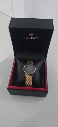 Relógio Technos Slim Safira 50M