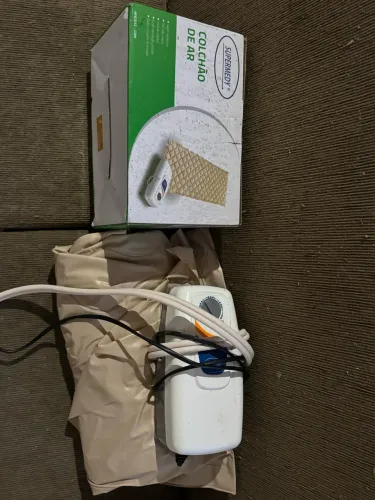 Colchão Inflável 220v Pneumático Anti Feridas Anti Escara com Motor Incluso Supermedy