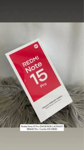 REDMI NOTE 15 PRO 256GB LACRADO