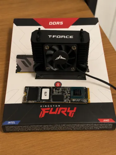 SSD Crucial T705 4TB PCIe 5.0 NVMe Gen5 + Cooler T-FORCE DARK AirFlow | Até 14.500 MB/s
