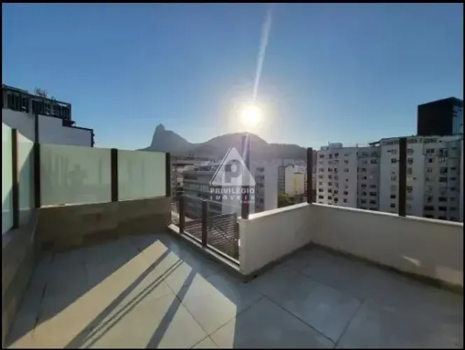 Cobertura vista Cristo e Praia a venda em Botafogo