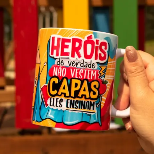 Canecas dia dos professores Personalizada
