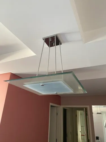 Lustre de vidro