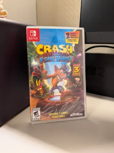 Jogo Crash Bandicoot Nsane Trilogy Nintendo Switch Lacrado