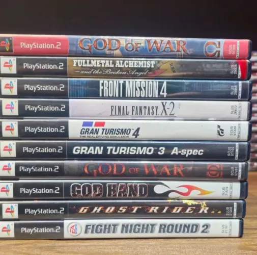 Jogos de PS2 Americanos Originais e Completos ler Descrição