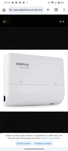 PABX Intelbras modulares+